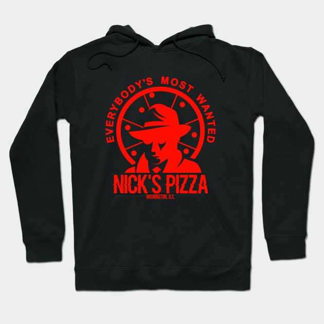 Nick's Pizza Hoodie by AngryMongoAff